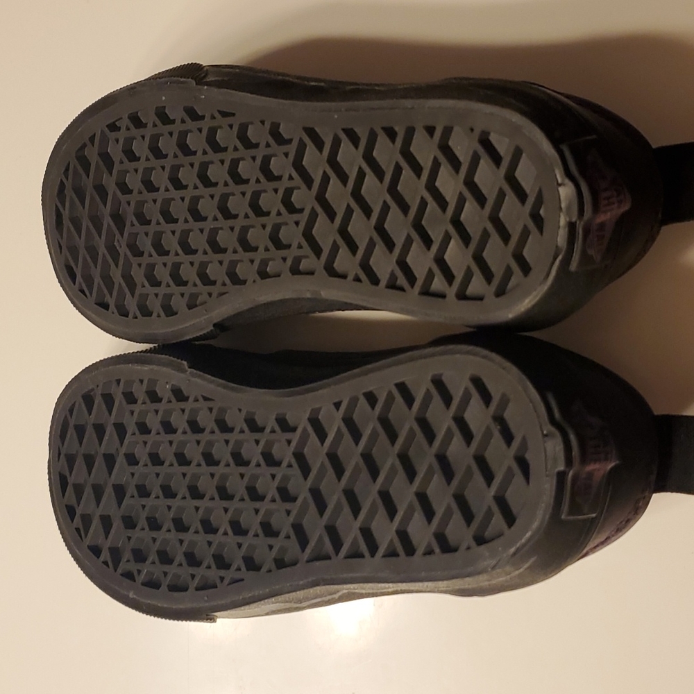 NEVER WORN Vans Harry Potter Unisex Sneakers Kids size 10.5 Dark Purple - Picture 4 of 9